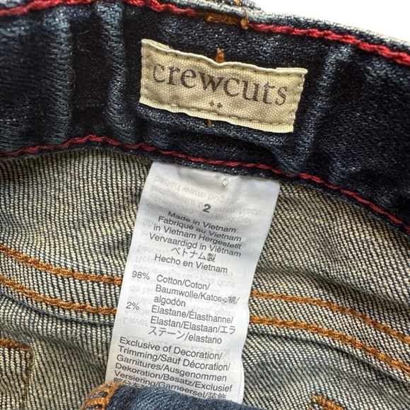 Crewcuts Blue Denim Jeans Toddler Boy size 2 - Picture 3 of 6